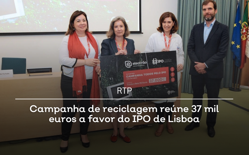 Recycling campaign collects 37K in favour of the Lisbon IPO 