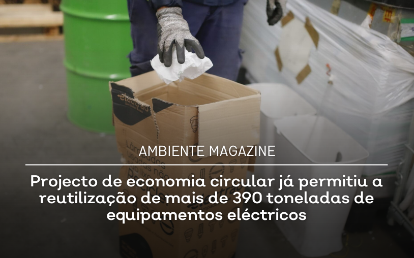 A circular economy project promoted by Electrão, in partnership with ENTRAJUDA, allowed the distribution of 393 tons of used equipment