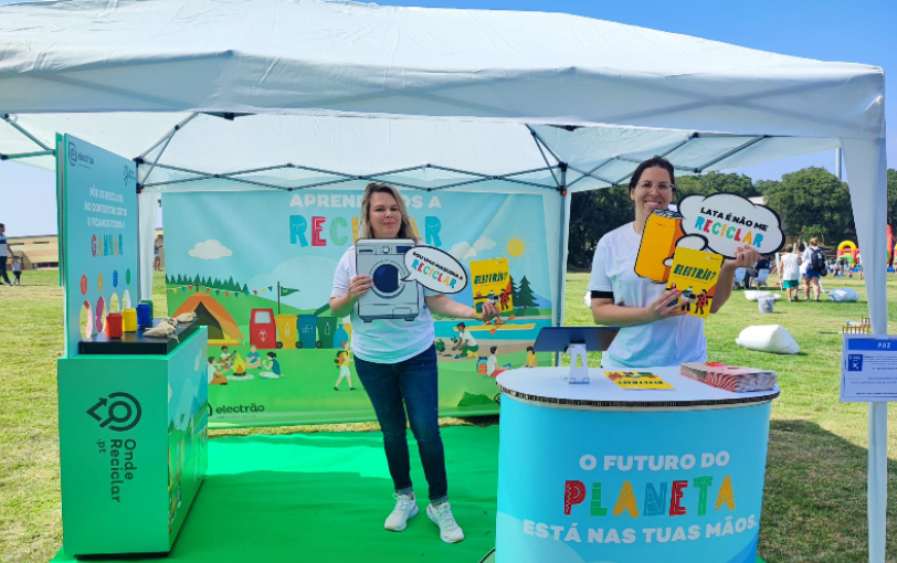 O Electrão esteve presente na comemoração do dia Mundial da Criança em Mafra